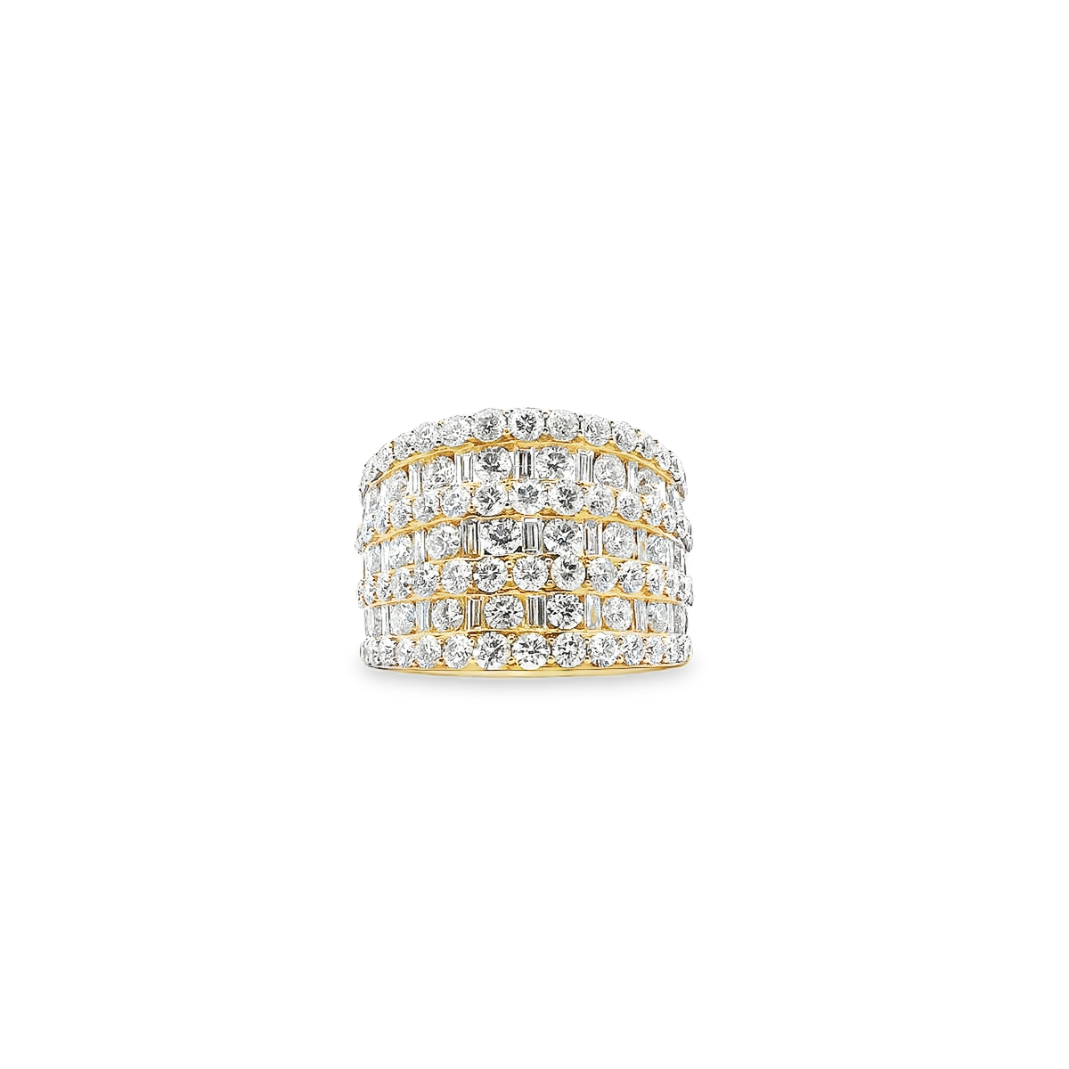 14K DIA RING 3.86CTW 822700