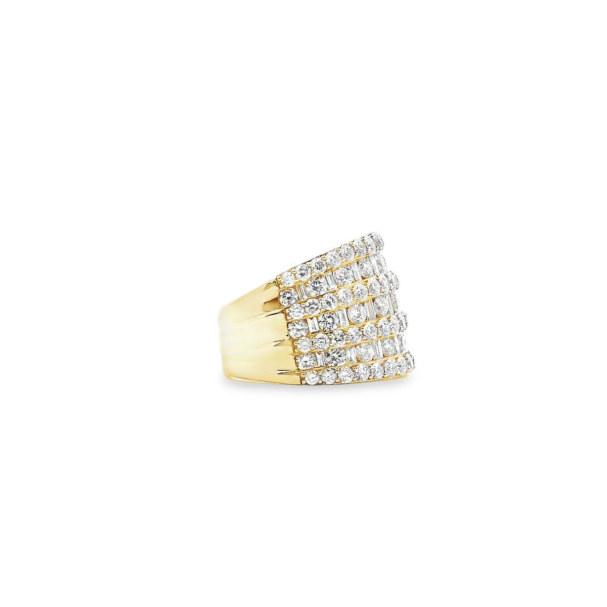 14K DIA RING 3.86CTW 822700