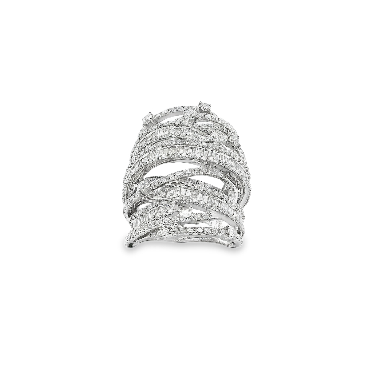 18K DIA RING 5.00CTW VS 823500