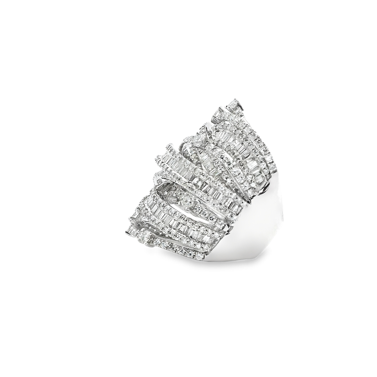 18K DIA RING 5.00CTW VS 823500