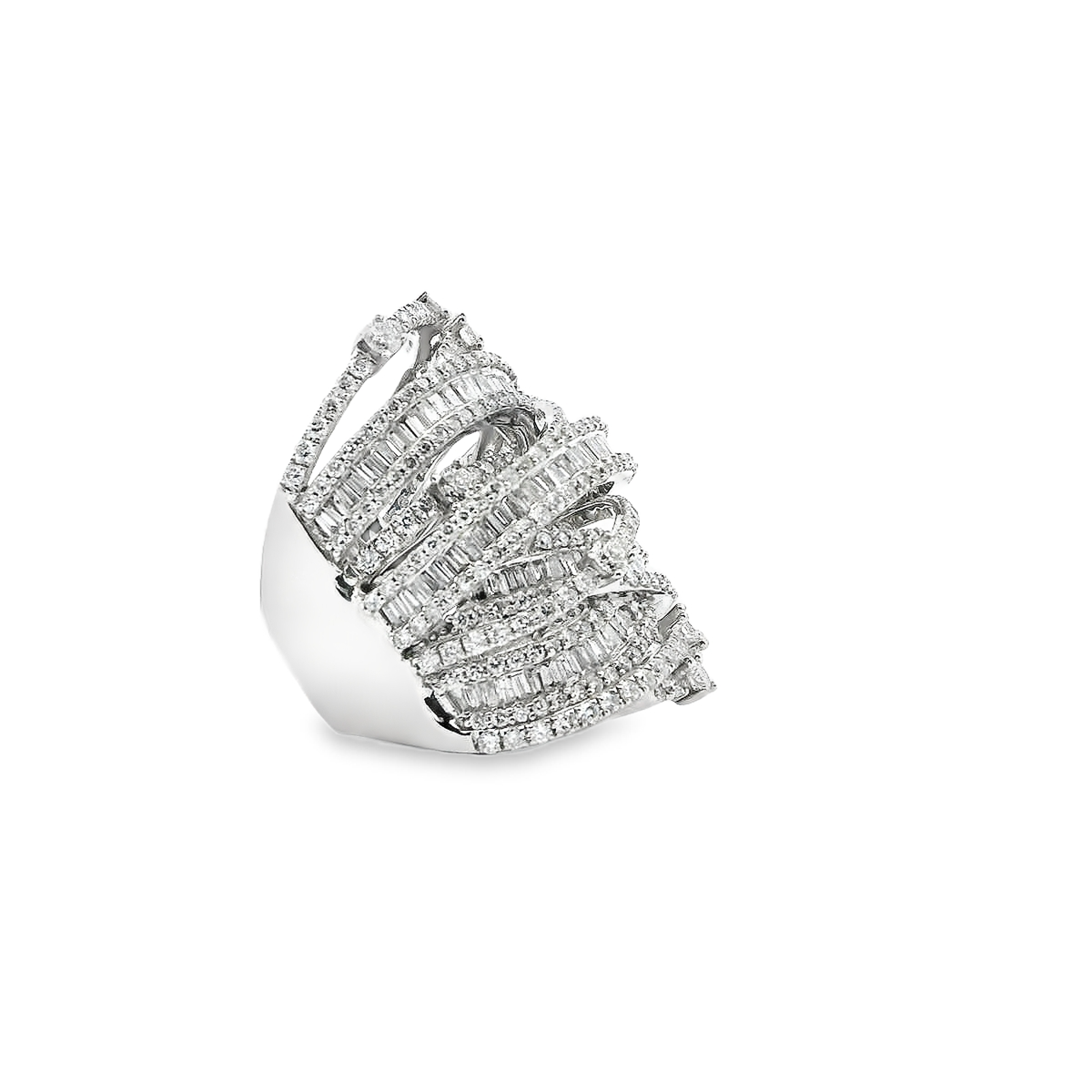 18K DIA RING 5.00CTW VS 823500