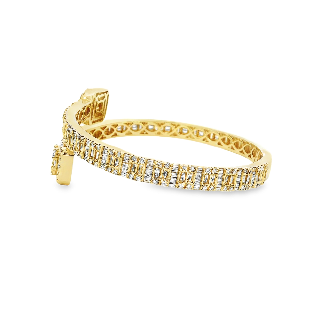 14K DIA BANGLE 8CTW 825500