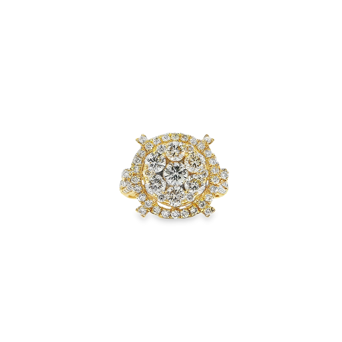 14K DIA RING 3.16CTW 821800