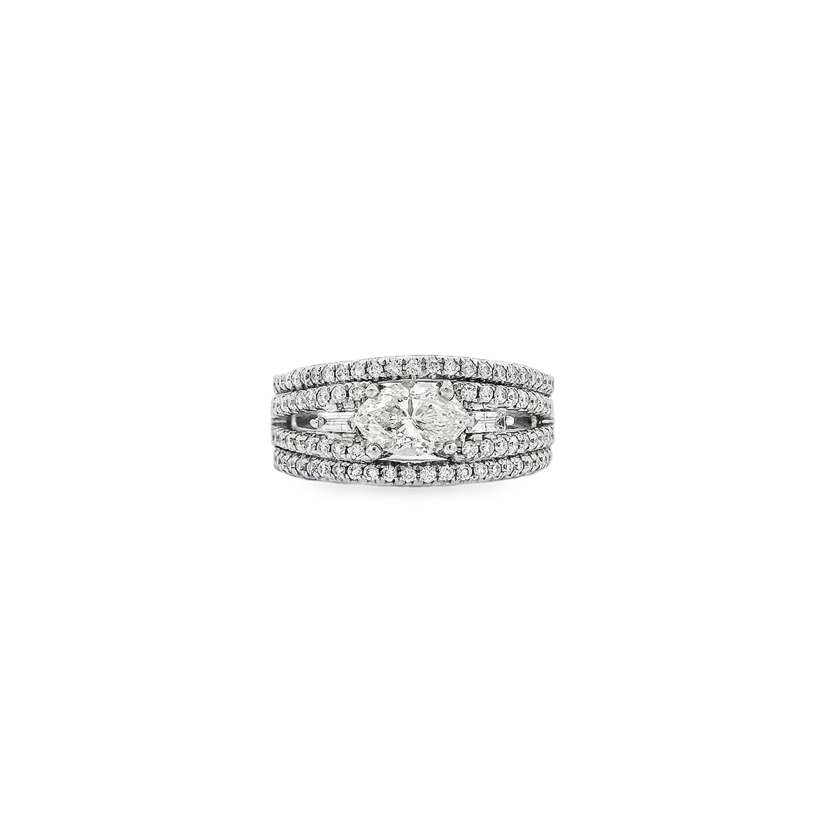 10K DIA RING 2.25CTW 822100 2PC