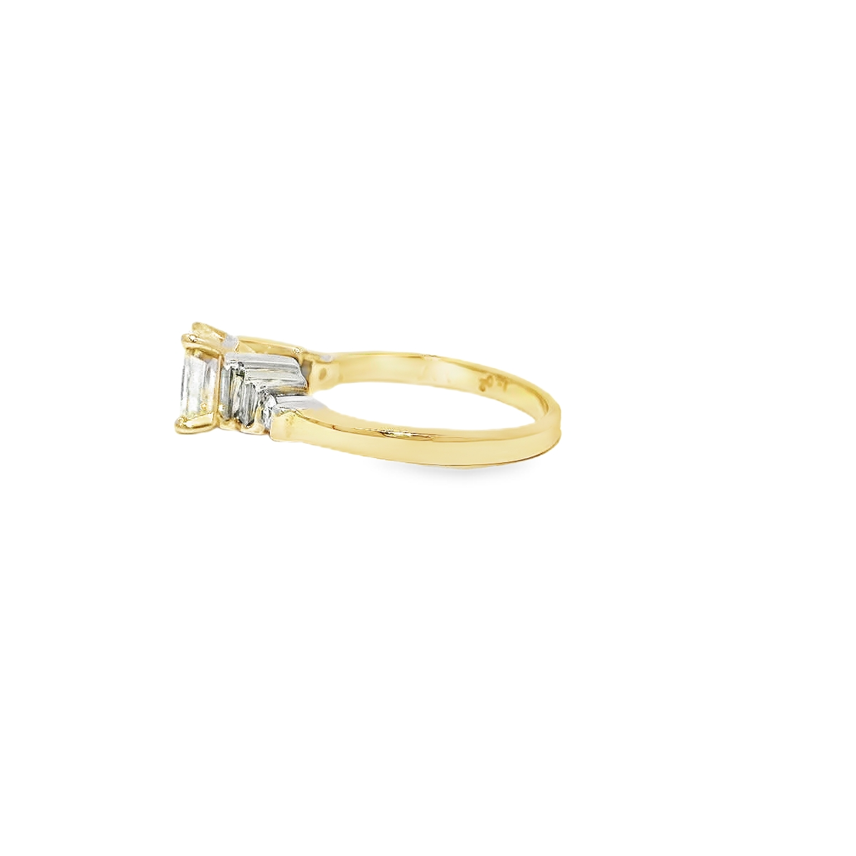14K DIA RING 1.35CTW/1.02CTR 821295