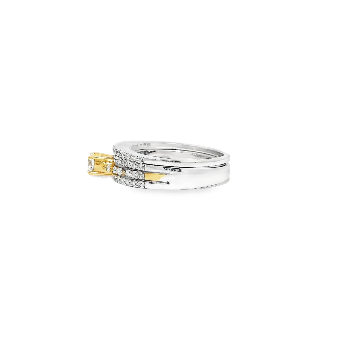 14K DIA RING SET 0.75CTW 82700 2PC