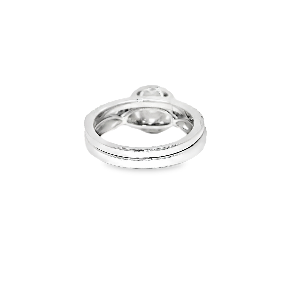 10K DIA RING SET 1.40CTW 82600 2PC