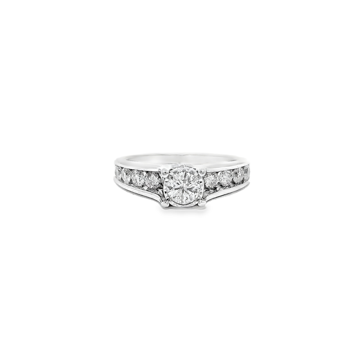 10k DIAMOND RING NATURAL 1.00CTW