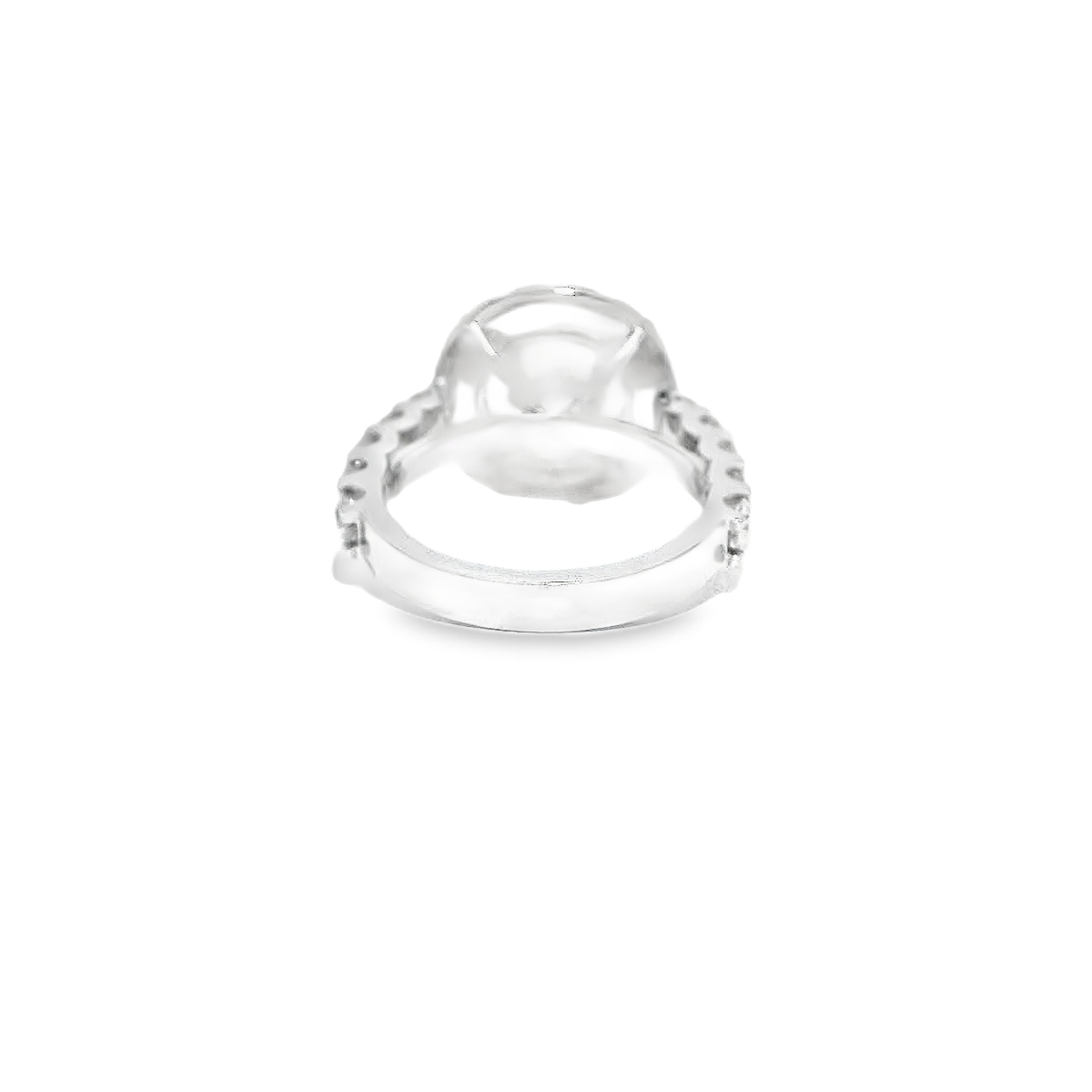 14K ROUND HALO 4.00CT CENTER 5. 00CTW VS1/EF