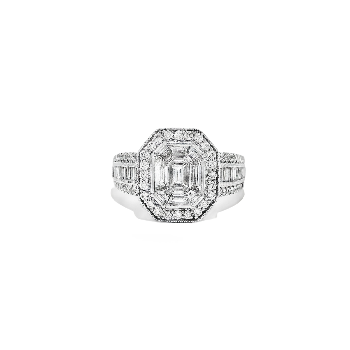 14K DIA RING 1.53CTW