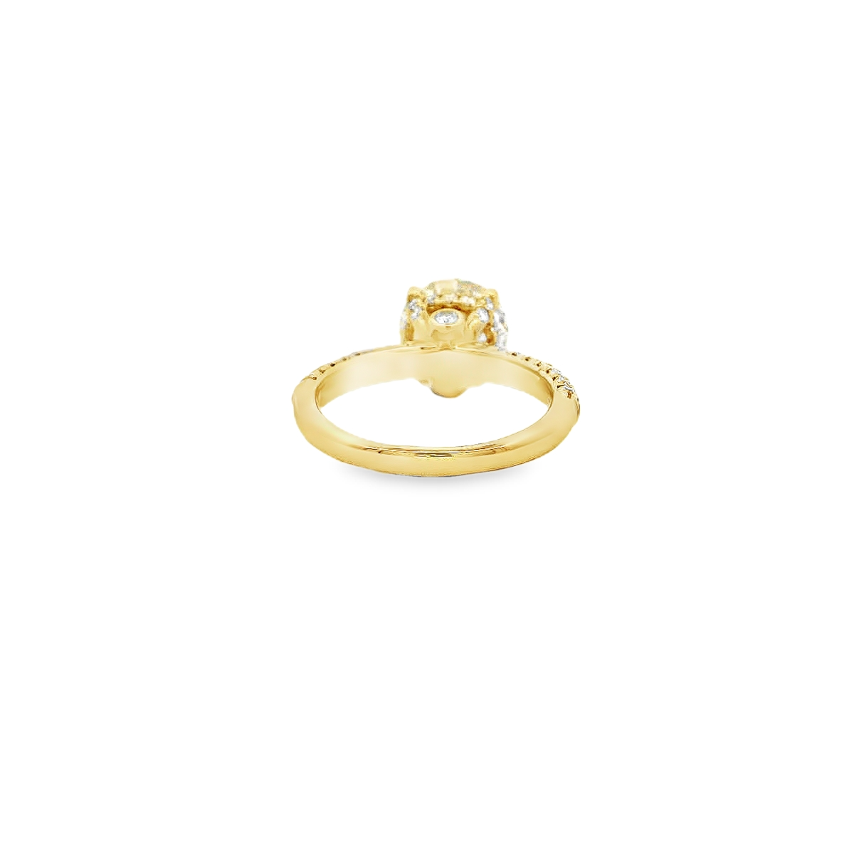 14K YG 3.75CT RD DIA LDS RINGS SI RD - 3CT **LCD**
