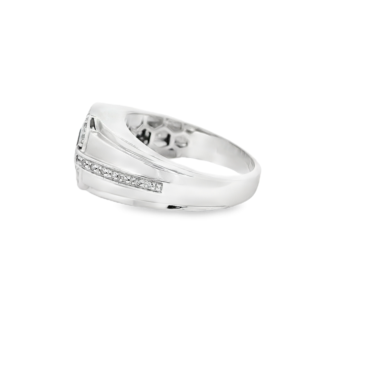 10K BLACK ONYX RING 0.20CTW 82400