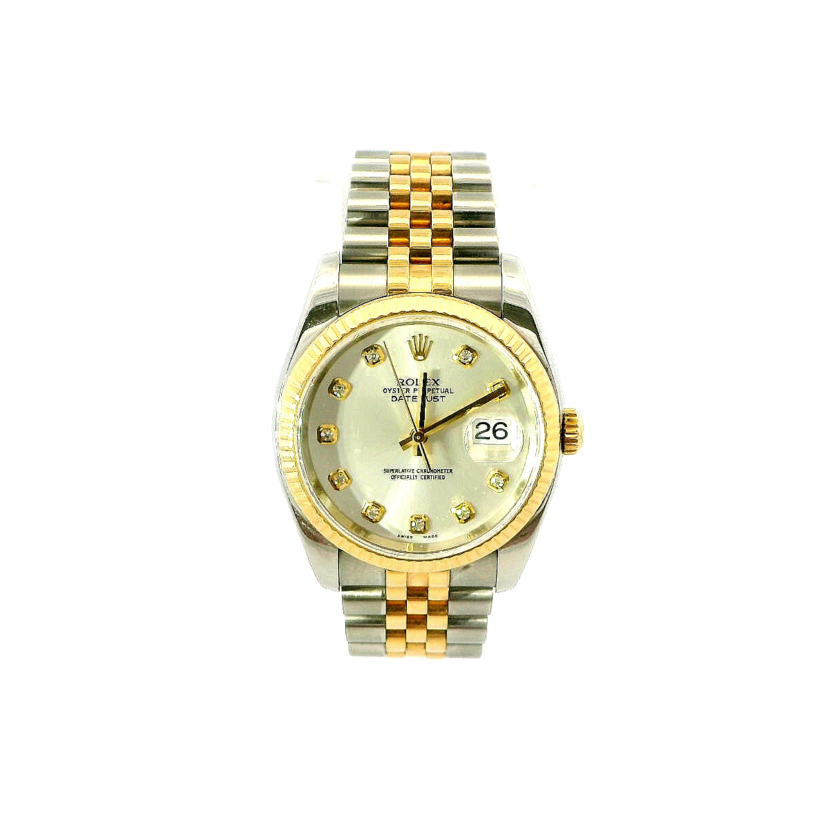 ROLEX 36MM DATEJUST ALL ORIGINAL 116203