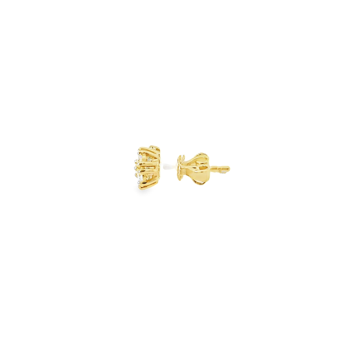 14KT YG .44CT-D FLW ERG 1.5GR