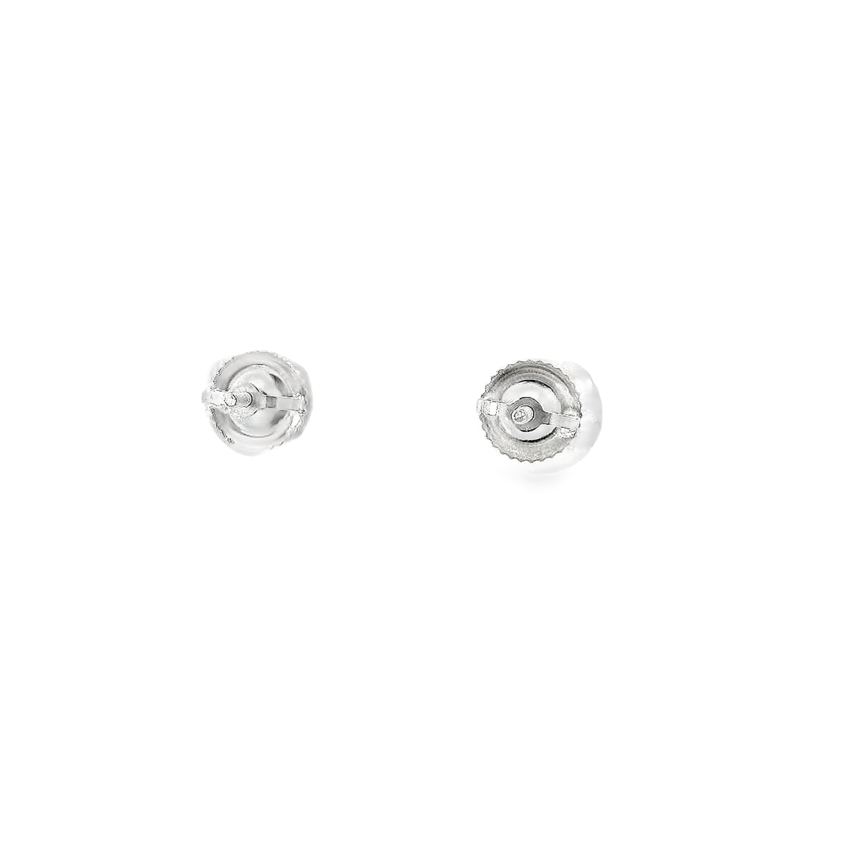 10KT WG 1/4CTW DIAMOND CLUSTER EARRINGS 162349