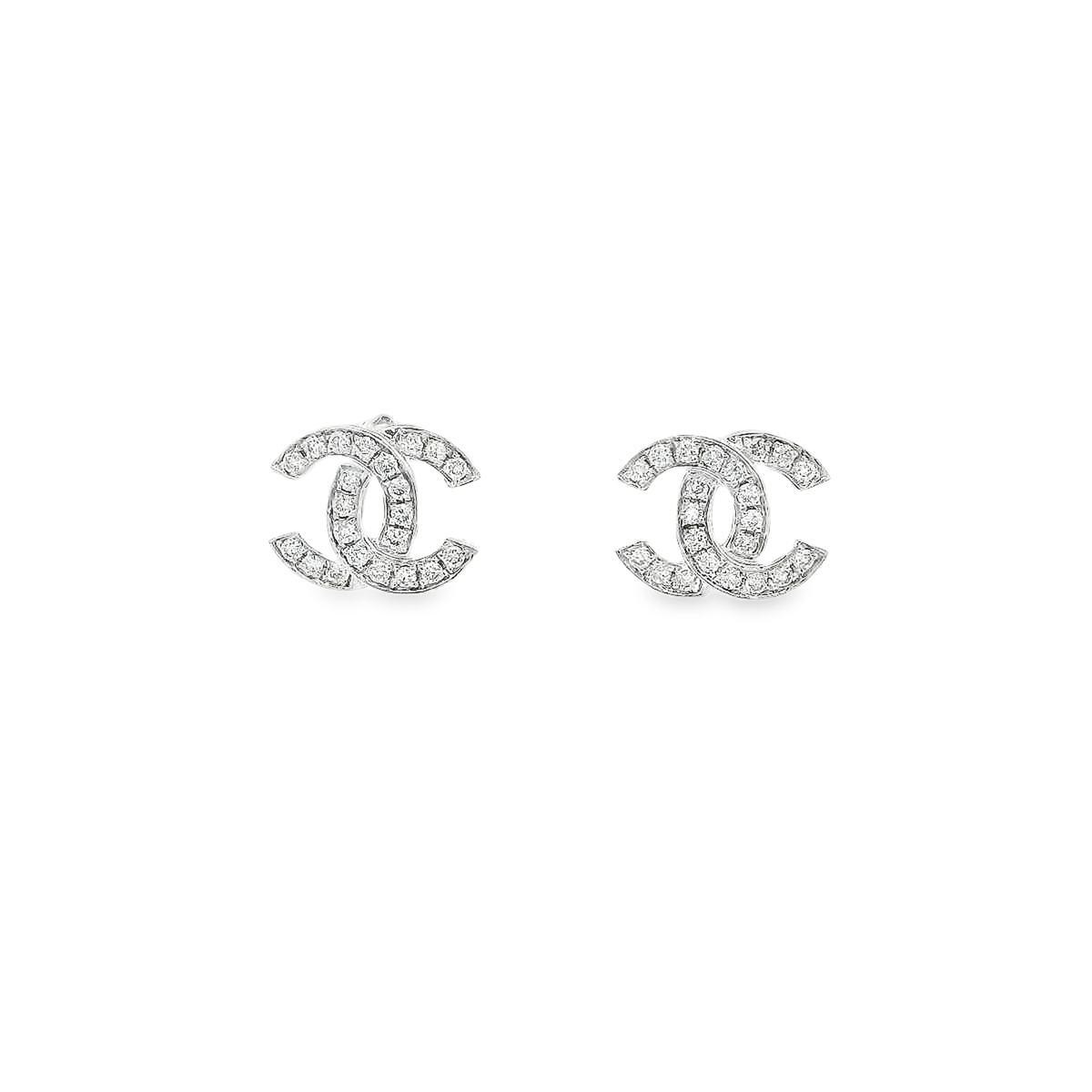 18K DIAMOND CHANELL EARRINGS