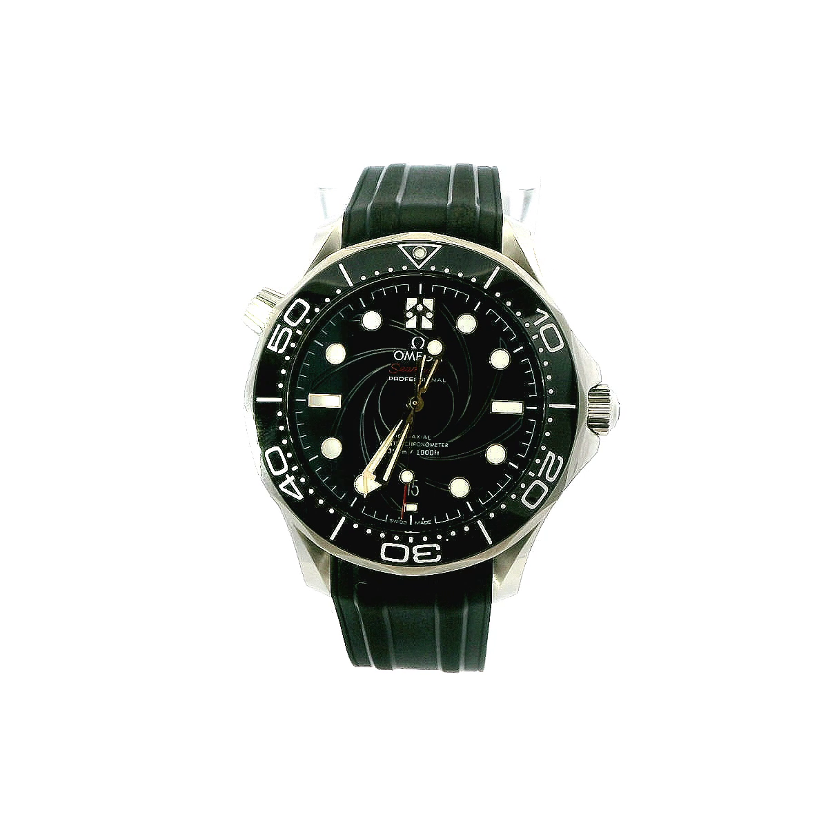 Sleek Black Dive Watch