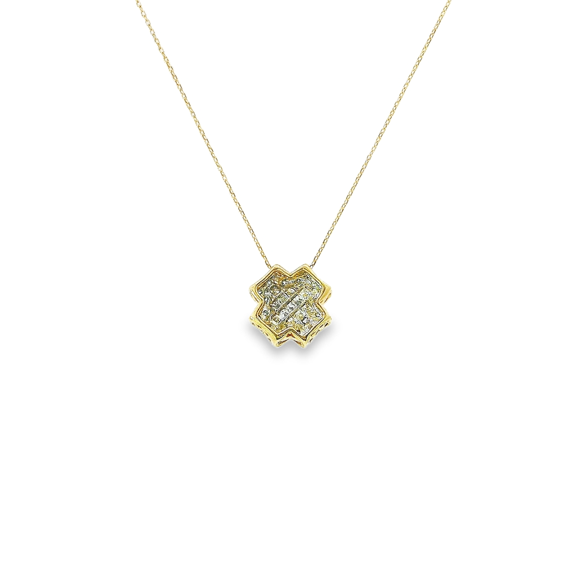 14K DIAMOND PENDANT 0.50CTW 82150 (Pendant+Necklace)