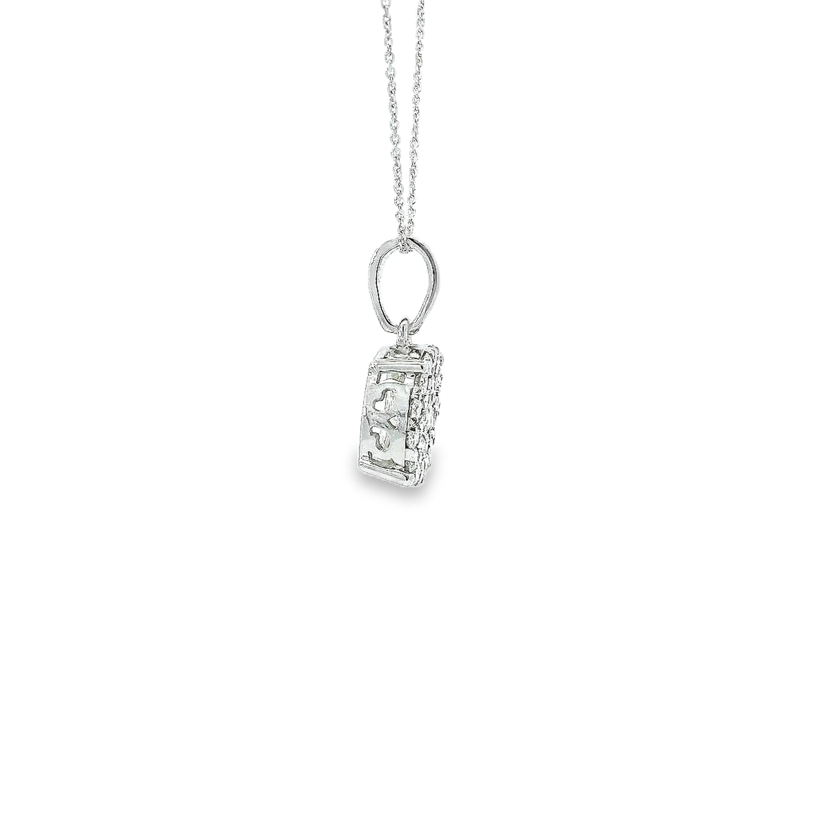 14K DIAMOND PENDANT2.00CTW (Pendant+Necklace)
