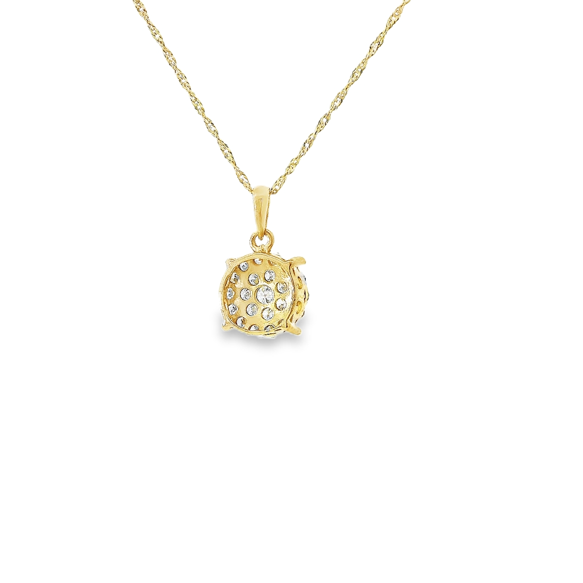 10K DIAMOND PENDANT 0.50CTW 82300