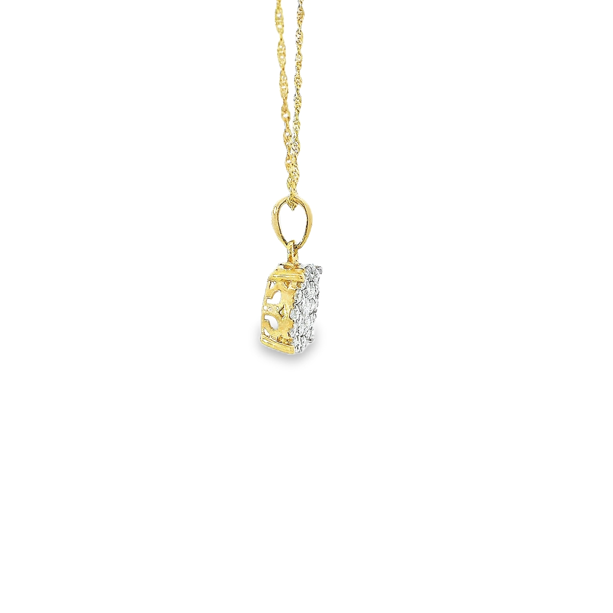 10K DIAMOND PENDANT 0.50CTW 82300