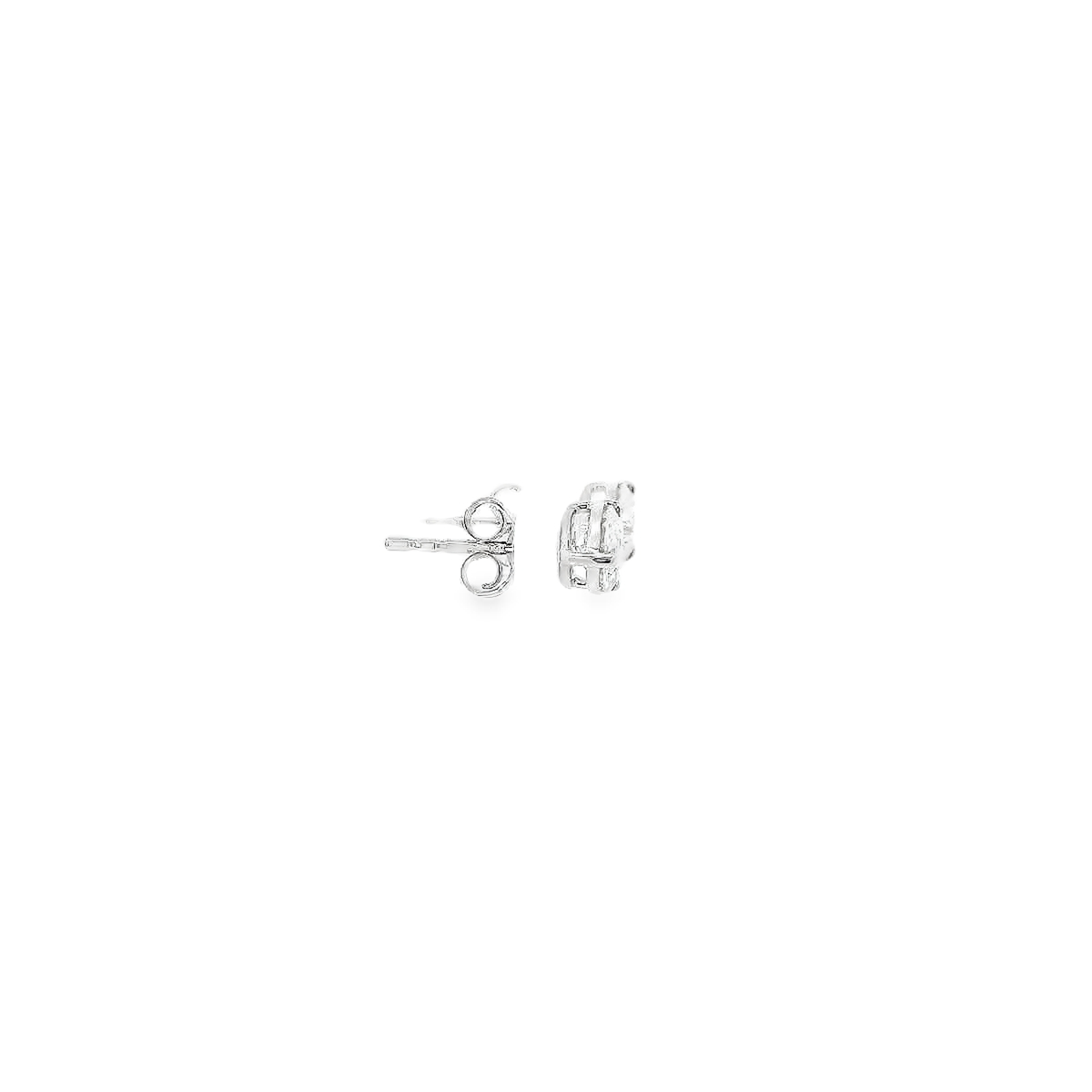 14K WG 1.00CT RD DIA STUDDS VS/SI **LCD/SPL**