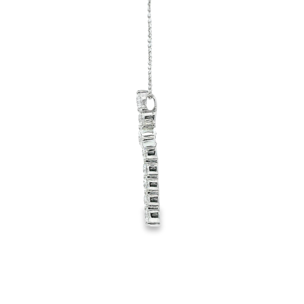 14K WG 2.00CTW RD DIA LDS PENDANTS SI **LCD** (Pendant+Necklace)
