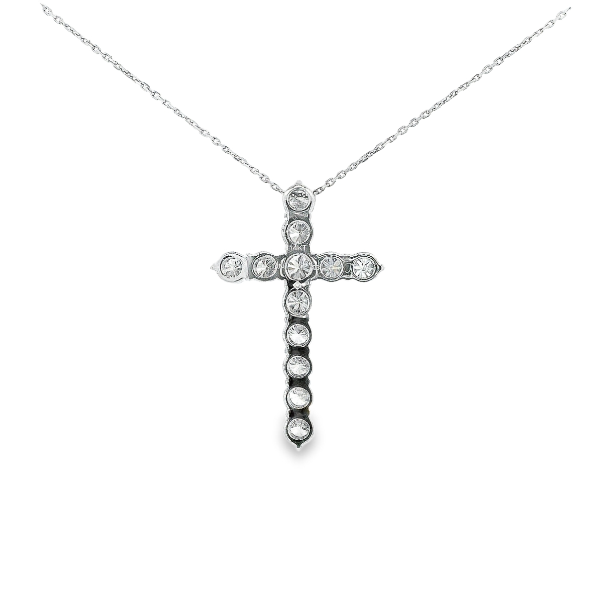 14K WG 2.00CTW RD DIA LDS PENDANTS SI **LCD** (Pendant+Necklace)