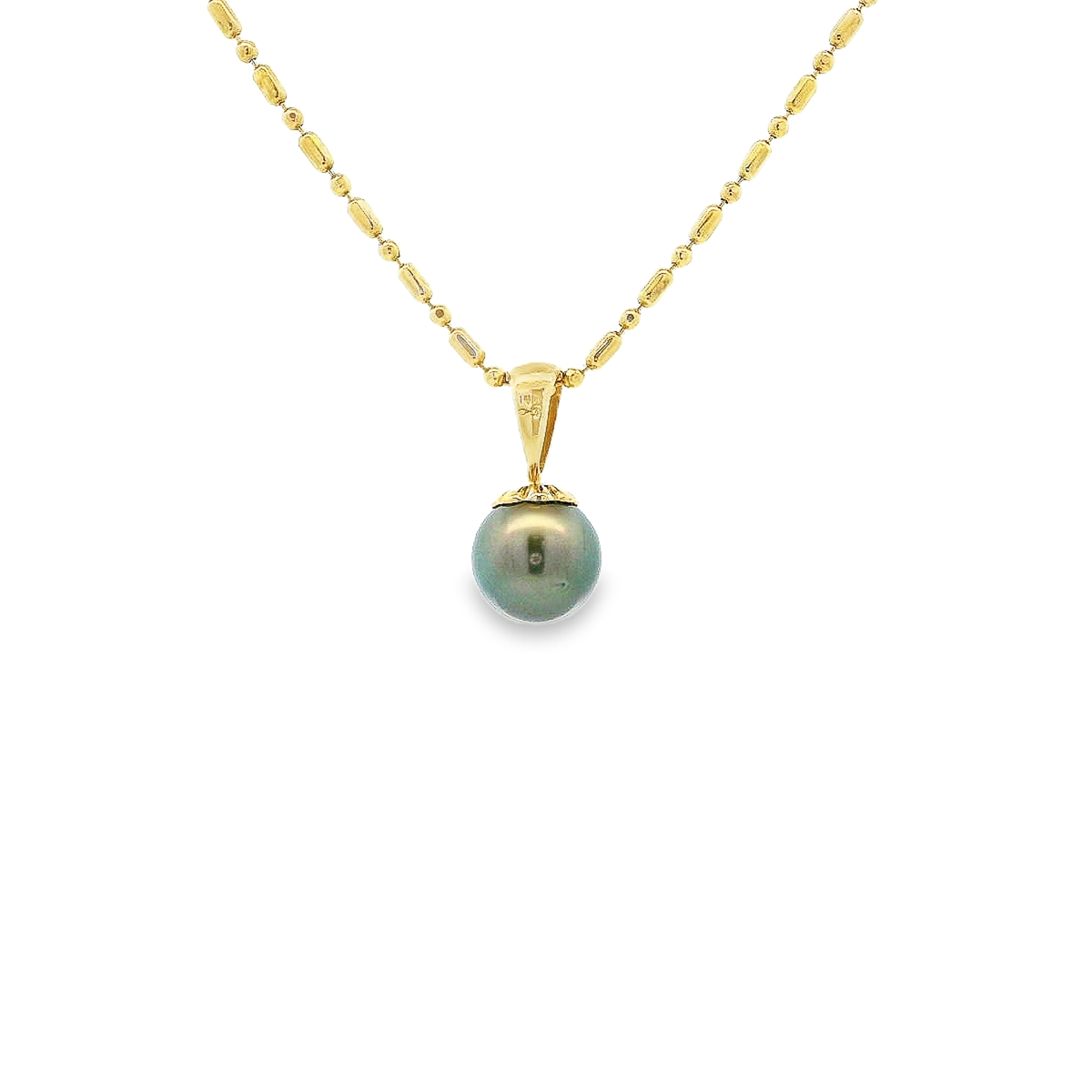14K PEARL PENDANT 82200 (Pendant+Necklace)