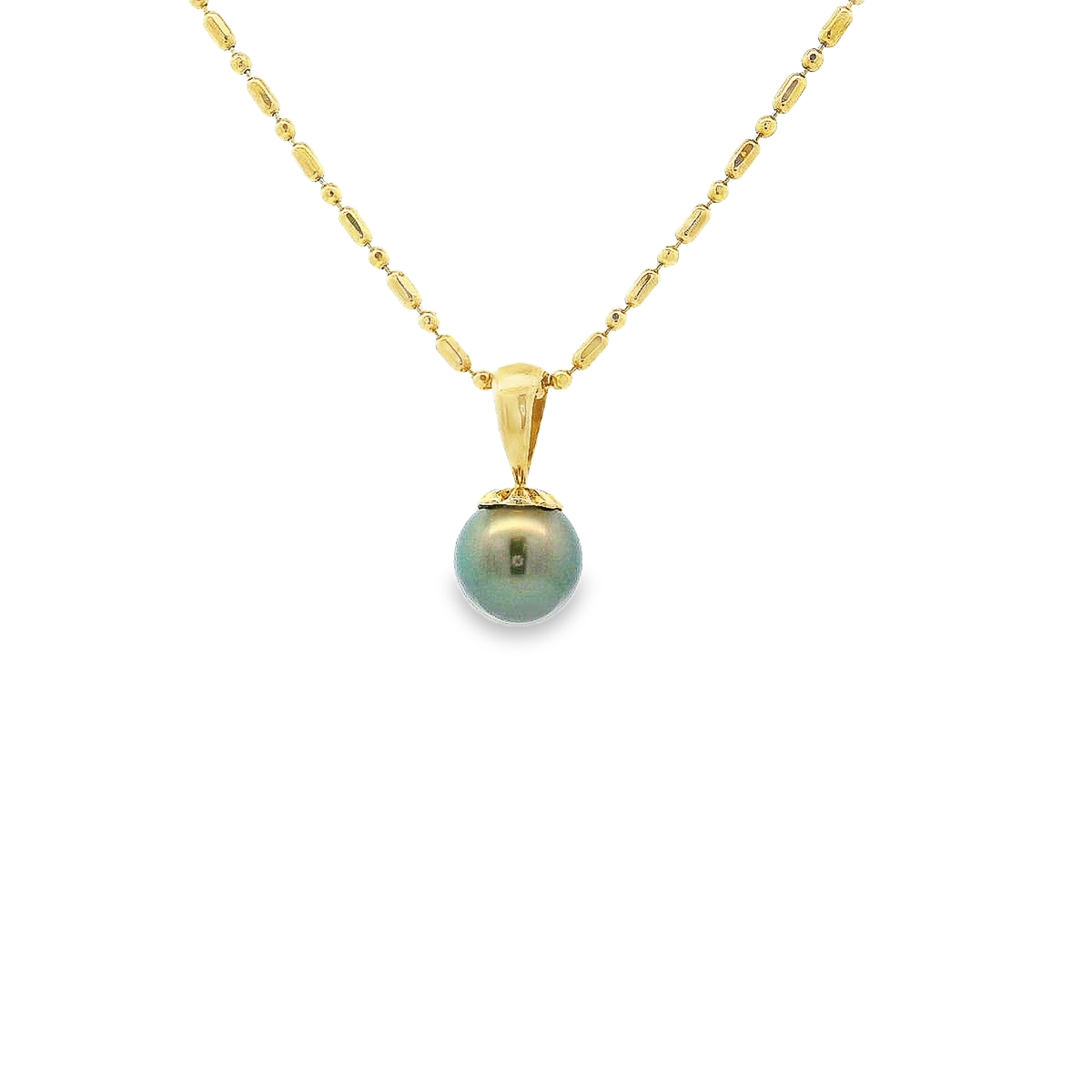14K PEARL PENDANT 82200 (Pendant+Necklace)