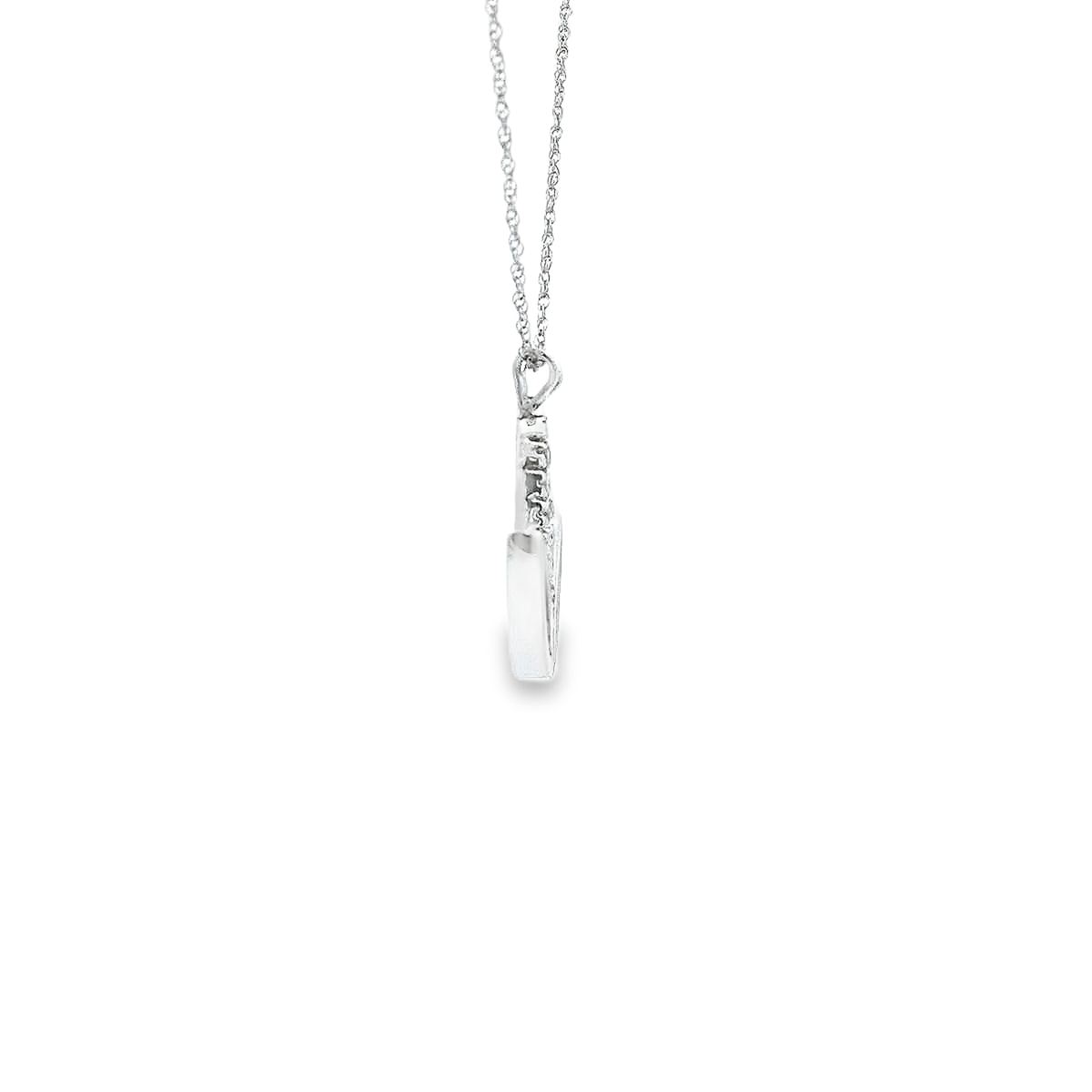 14K DIAMOND ADDIDAS SING O.15CTW 82150 (Pendant+Necklace)