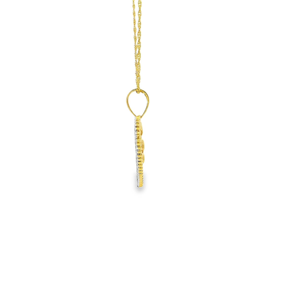 10K HEART DIAMOND PENDANT 0.20CTW 82120 (Pendant)