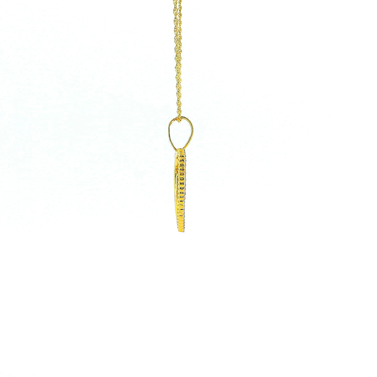 10K HEART DIAMOND PENDANT 0.20CTW 82120 (Pendant)