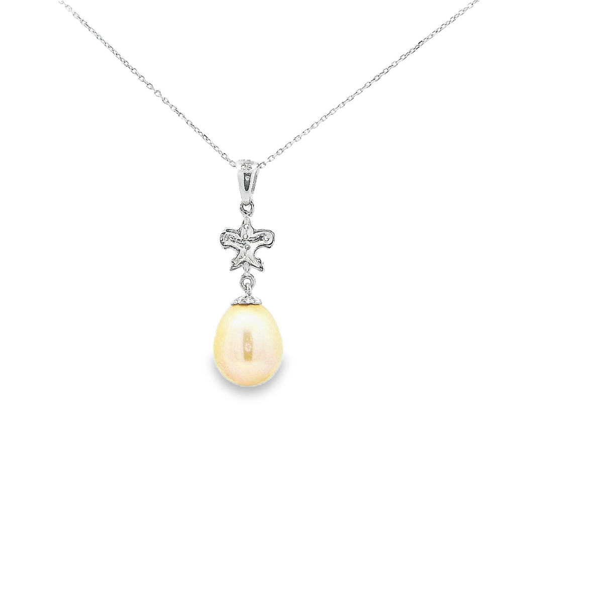 14K PEARL PENDANT 82200 (Pendant+Necklace)