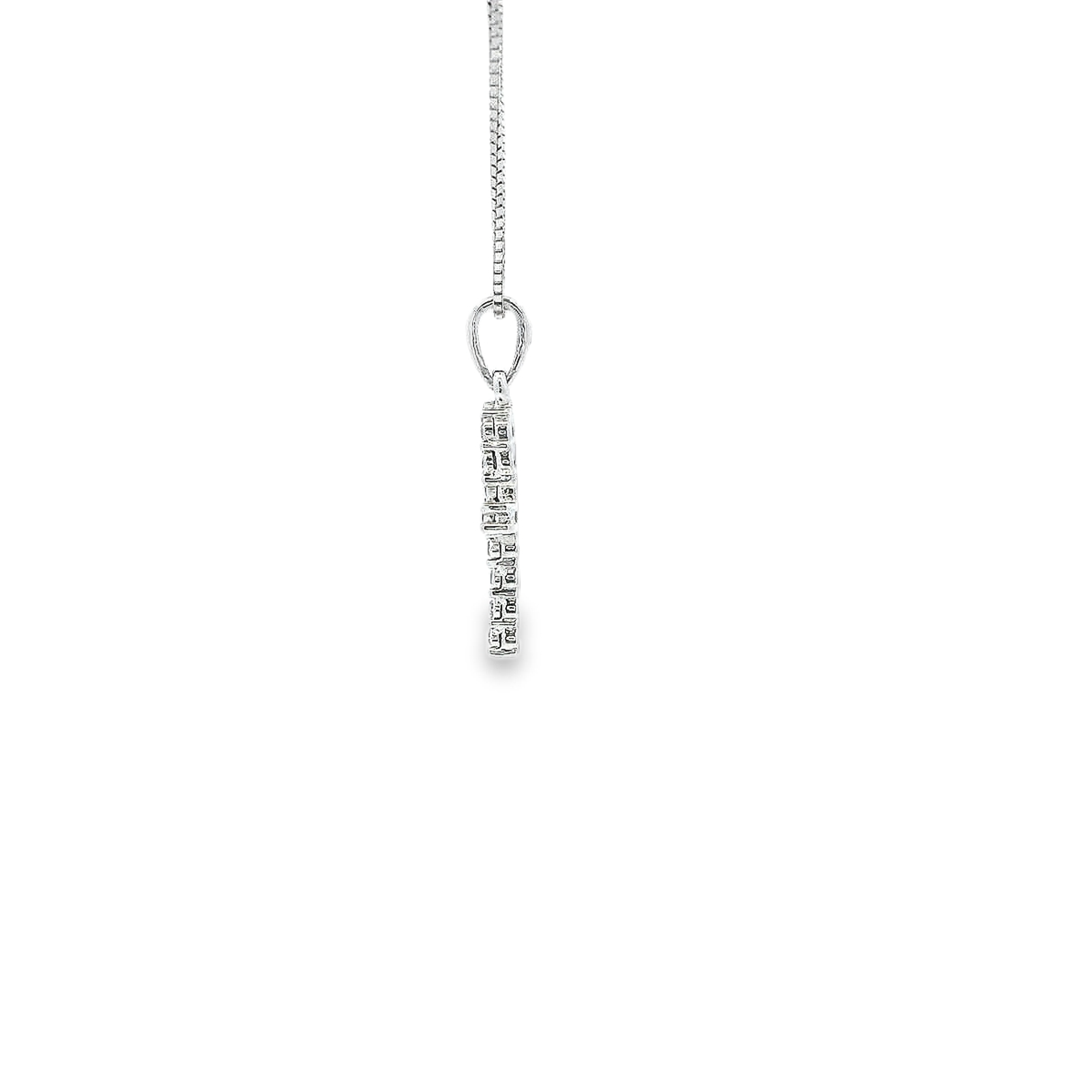 10K DIA CROSS 82100 0.10 - 0.25CTW (Pendant+Necklace)
