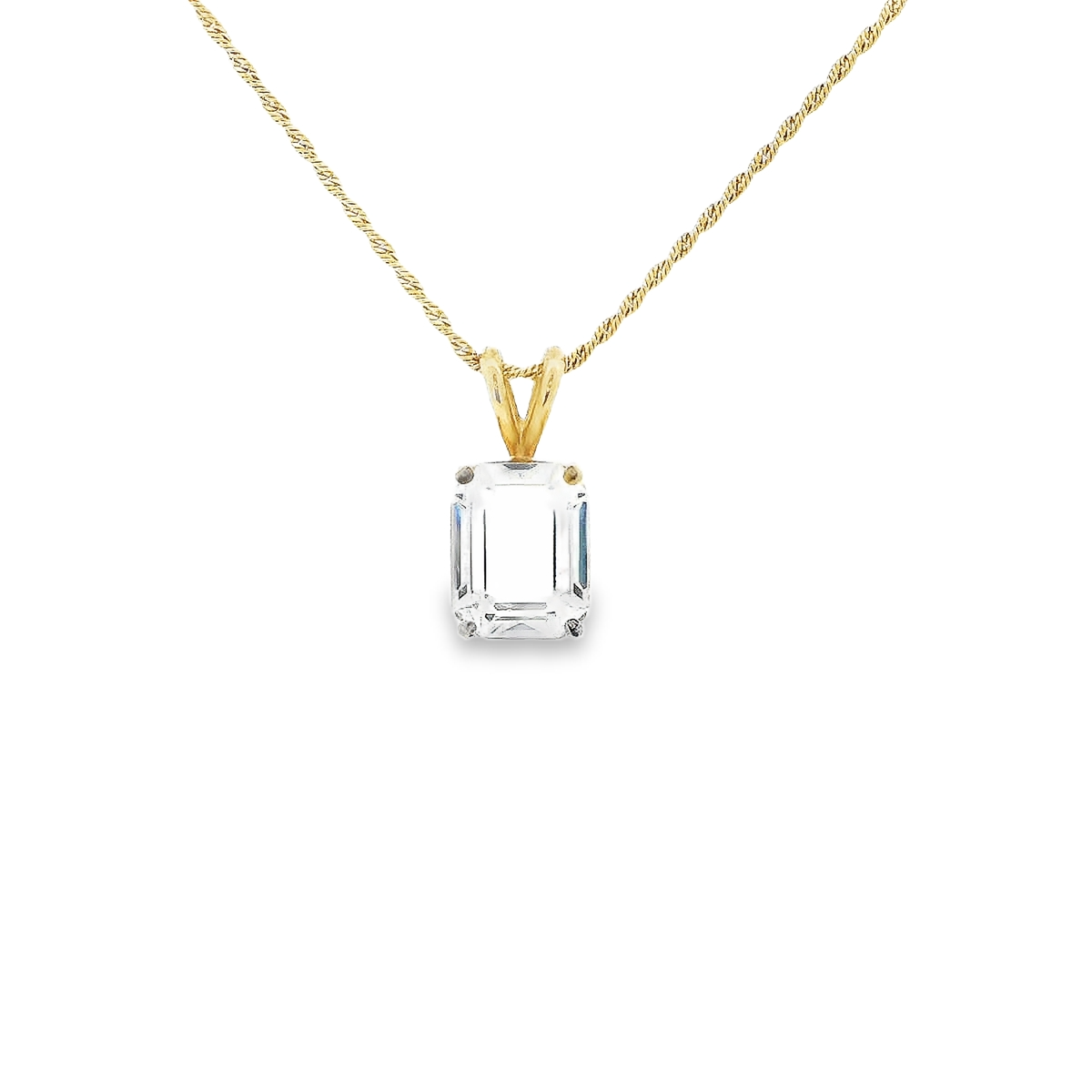 14K AQUA MARINE 82150 PENDANT (Pendant+Necklace)
