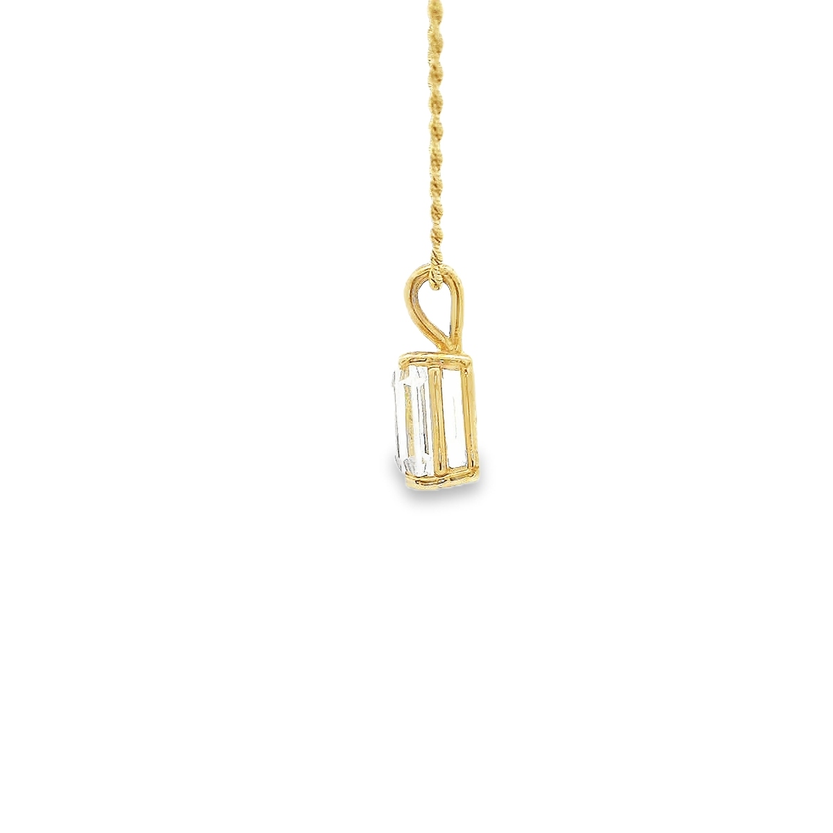 14K AQUA MARINE 82150 PENDANT (Pendant+Necklace)
