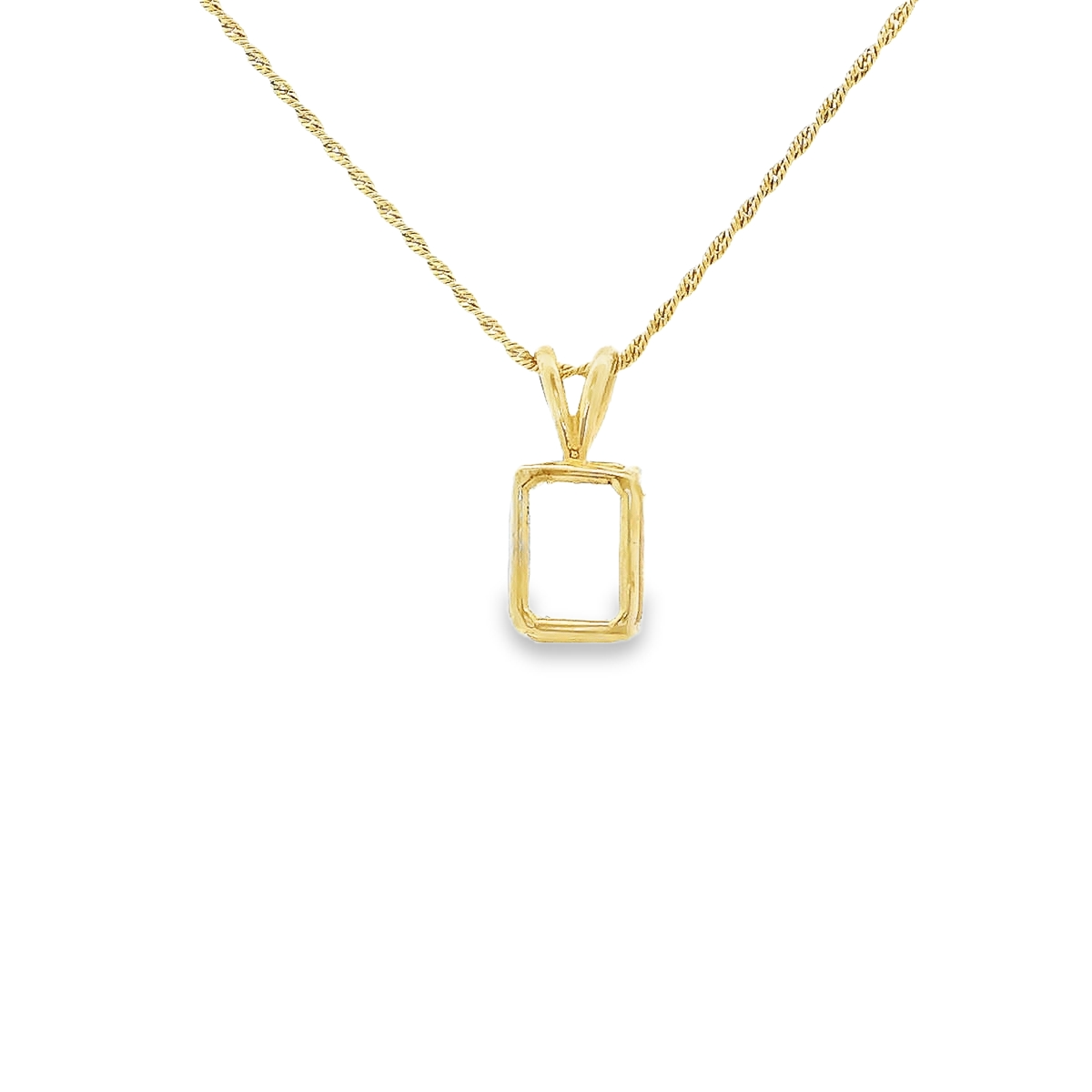 14K AQUA MARINE 82150 PENDANT (Pendant+Necklace)