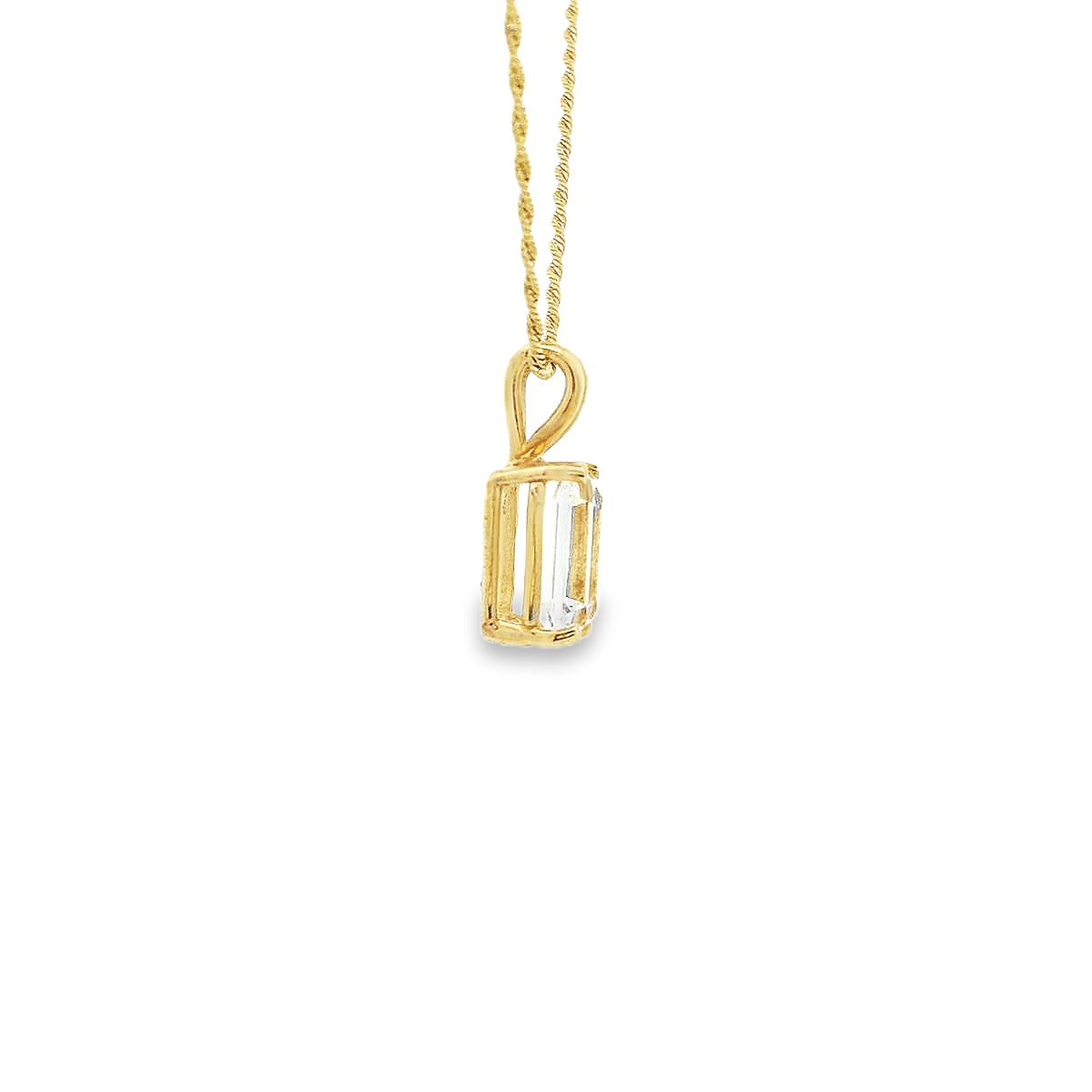 14K AQUA MARINE 82150 PENDANT (Pendant+Necklace)
