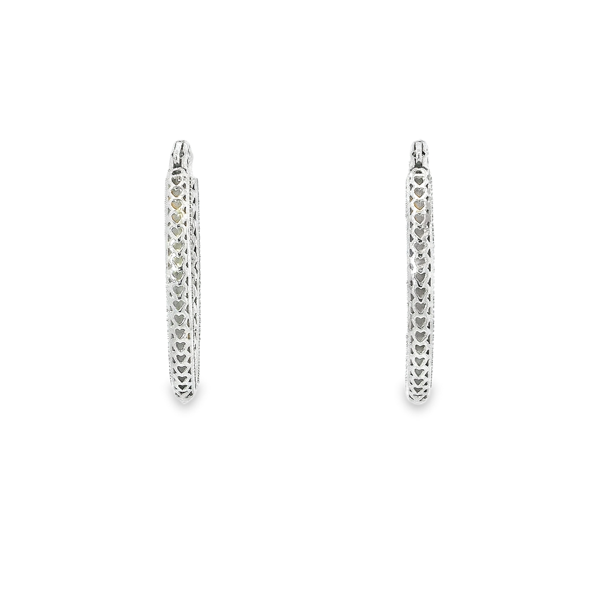 10K DIAMOND HOOPS 4.00CTW 821600