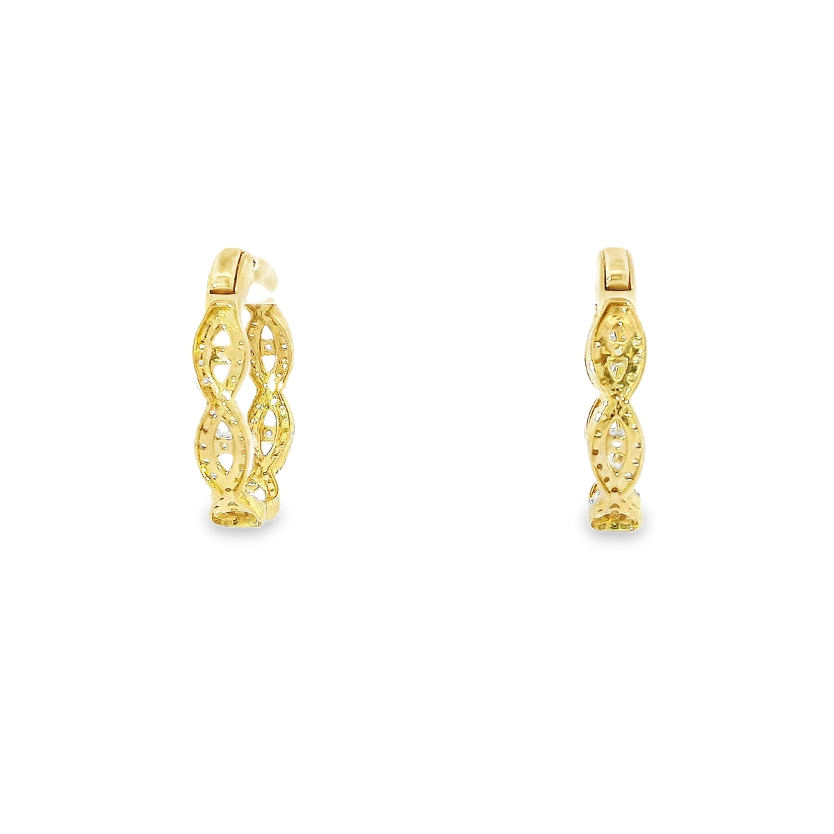 14K DIAMOND EARRINGS 2.00CTW 821210
