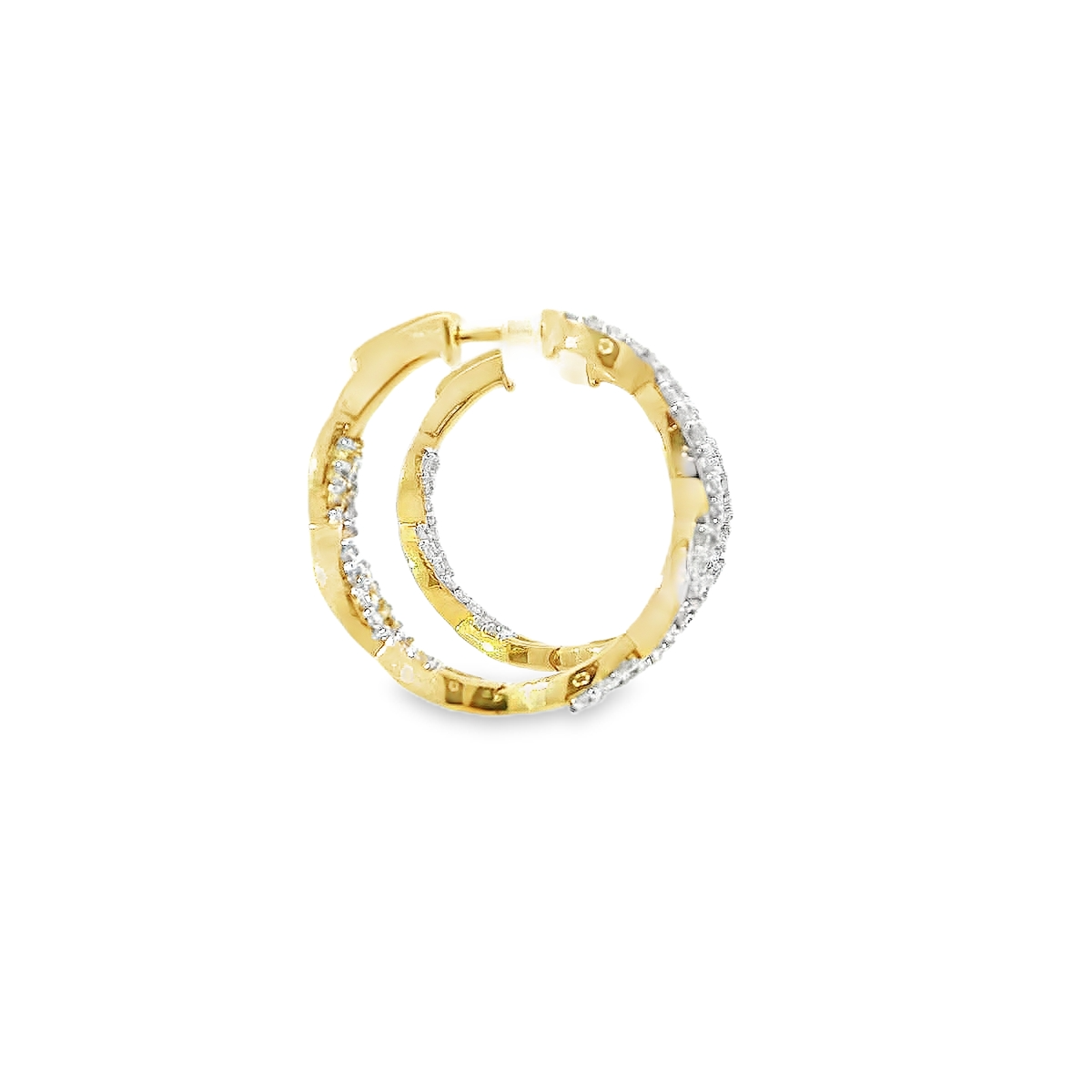 14K DIAMOND EARRINGS 2.00CTW 821210