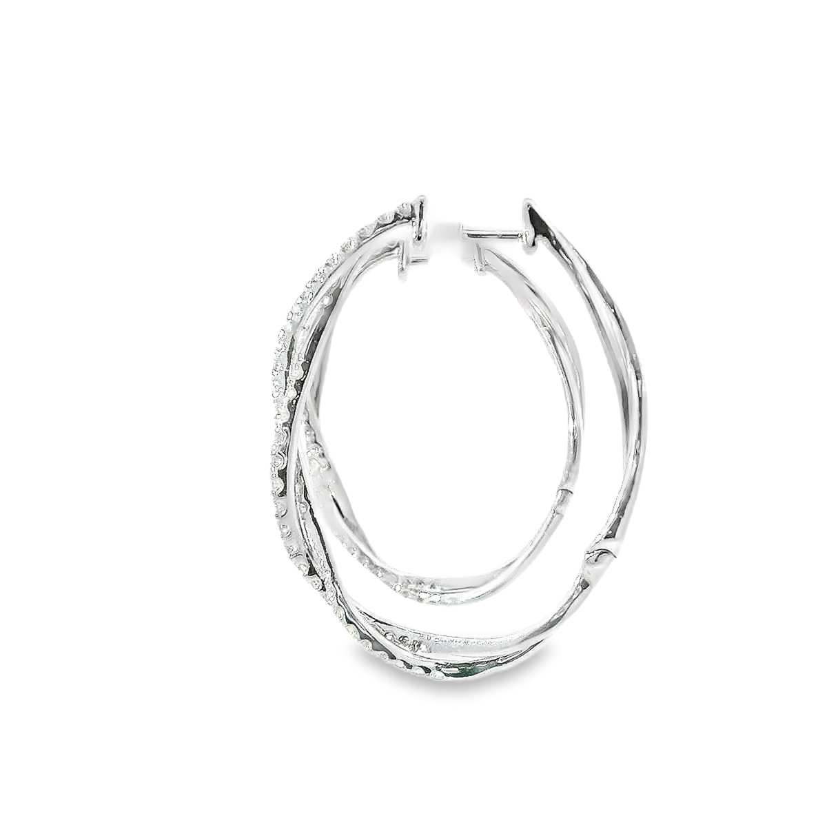 14K INFINITY HOOPS 2.00CTW 821000