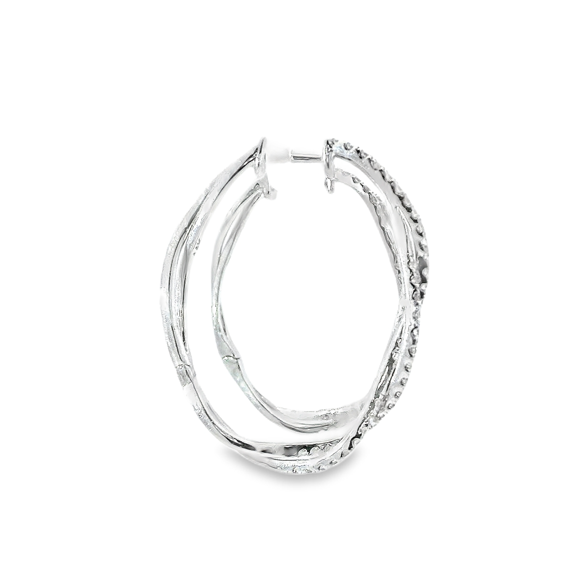 14K INFINITY HOOPS 2.00CTW 821000