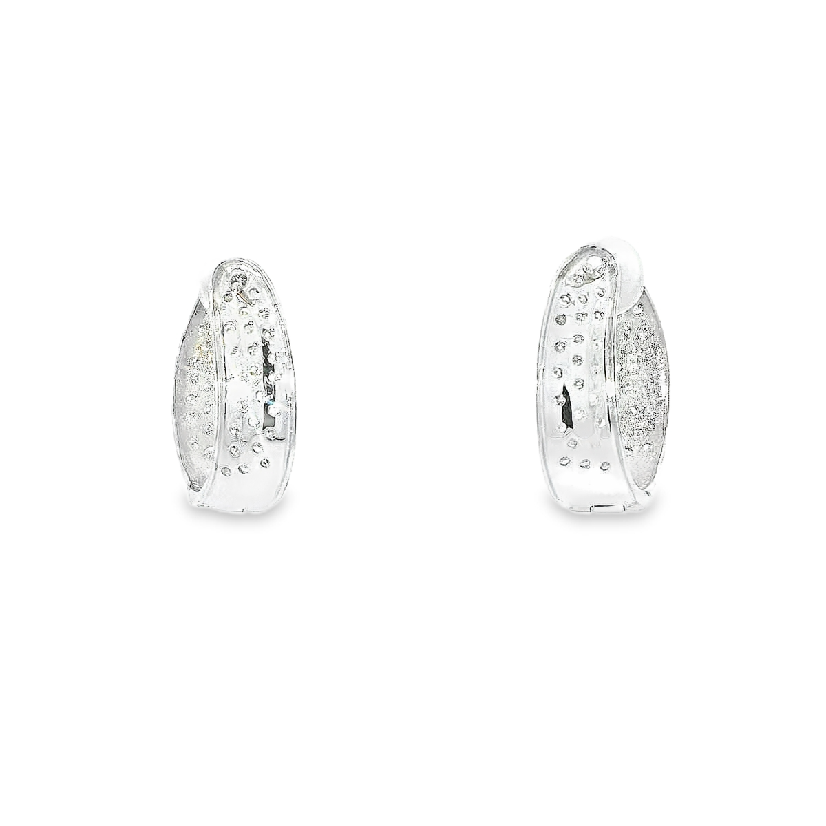 14K DIAMOND HOOPS 0.50CTW 82250