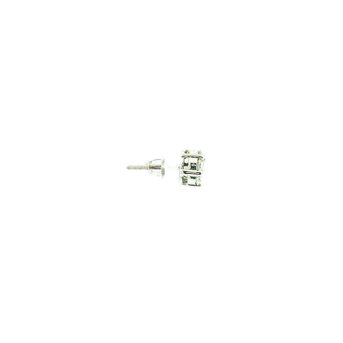14K DIA FLOWER SET EARR 1.00CTW 82680