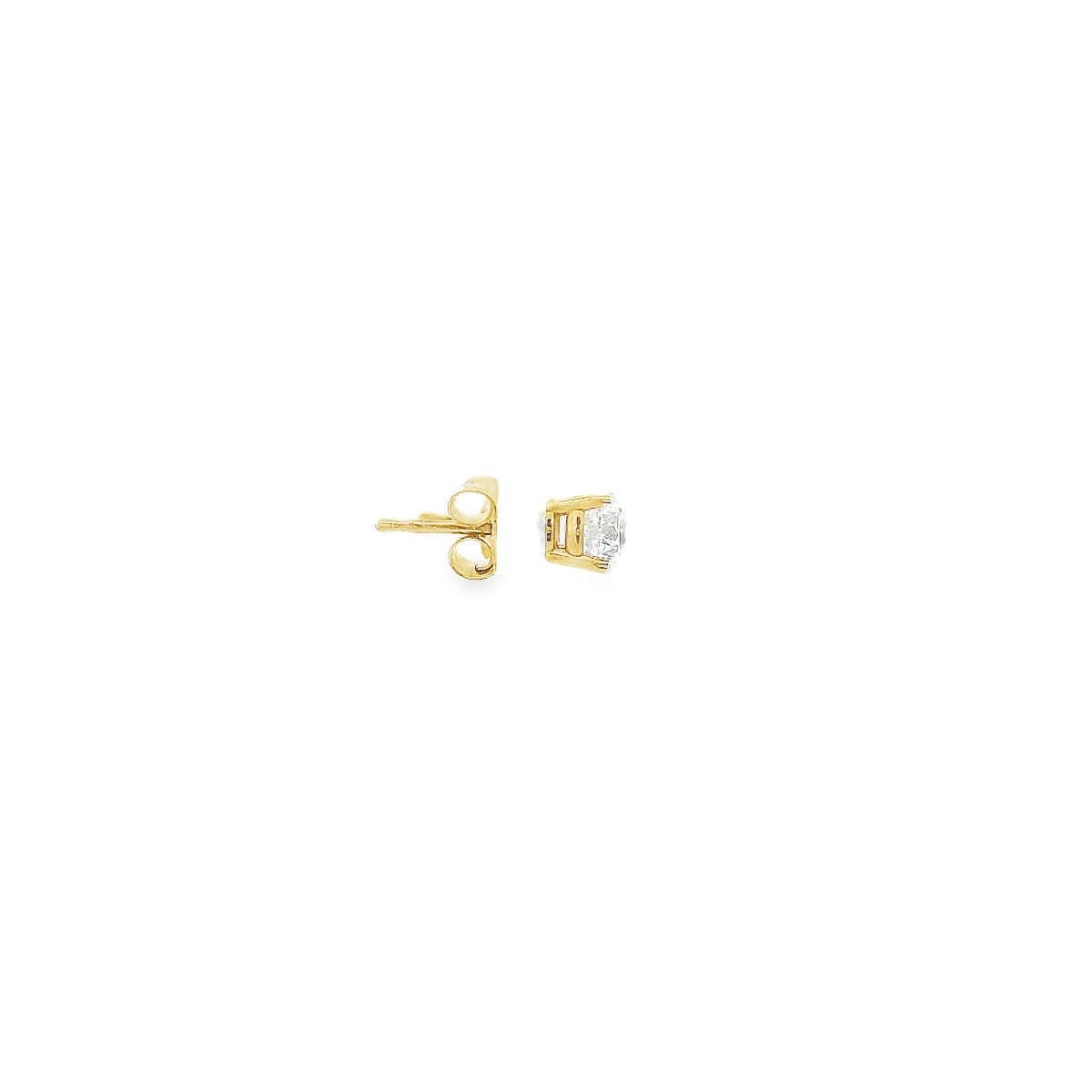 14K DIA STUDS 0.75CTW 82490