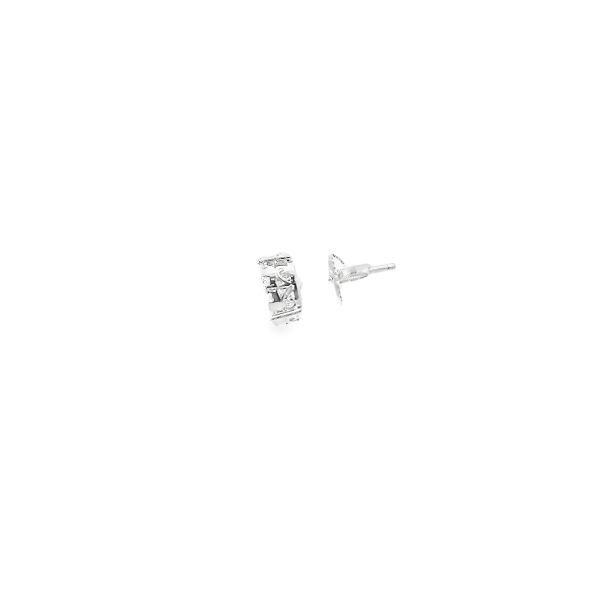 14K DIA FLOWER SET EARR 1.00CTW 82680