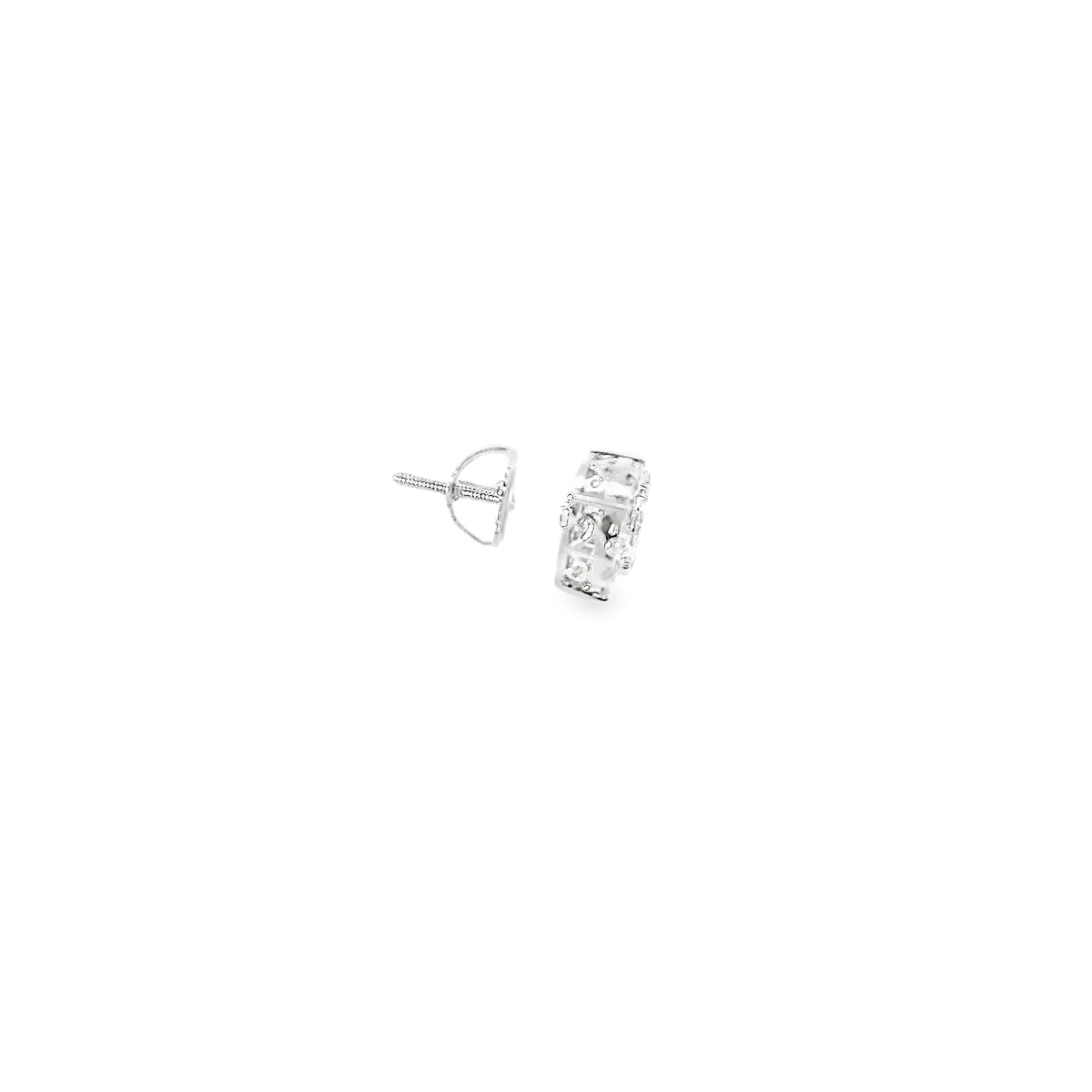 14K DIA FLOWER SET EARR 1.00CTW 82680