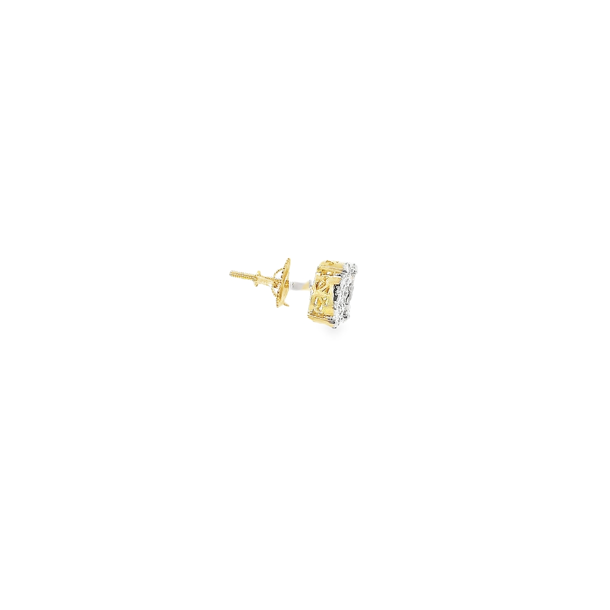 14K DIA FLOWER SET EARR 1.00CTW 82680